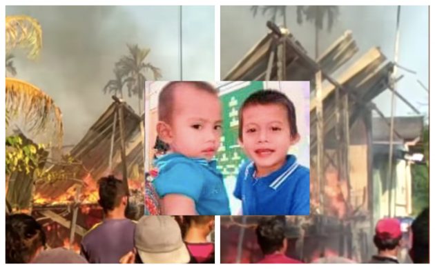 ‘Mak!’ – Dengar Jeritan Terakhir Dua Anak Sebelum Hangus Terbakar