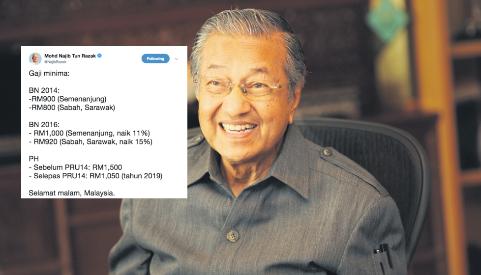 Kenapa Gaji Minimum Rendah? Ini Penjelasan Tun Dr. Mahathir