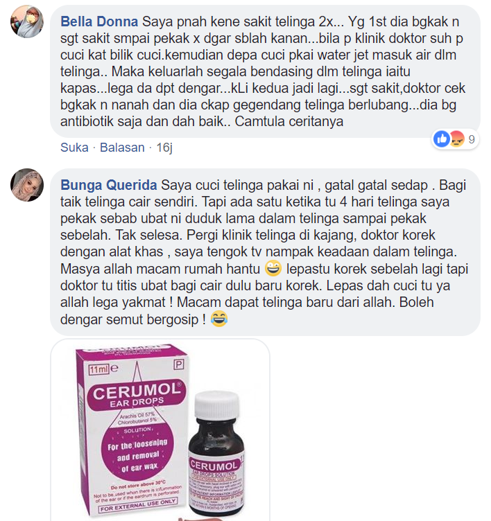 Doktor Kongsi Keburukan Korek Telinga