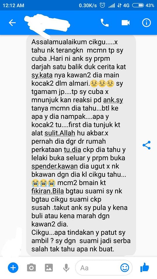 Remaja Perempuan Kena Buli Kanak Kanak Sekolah Seks