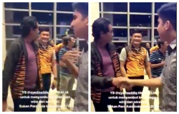 [VIDEO] Reaksi KJ Ketika Bersalam Dengan Syed Saddiq Undang Perhatian Netizen