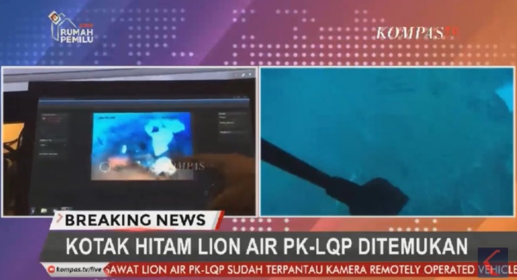 [TERKINI] Kotak Hitam Lion Air JT-610 Ditemui Sedalam 30 Meter