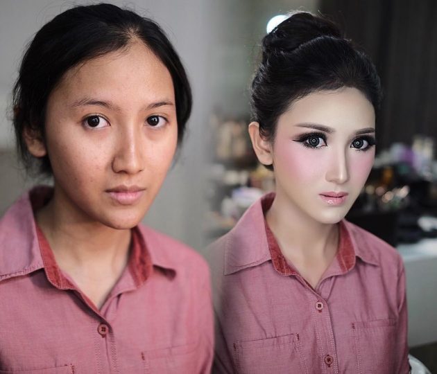 heavy make up, Make up indonesian