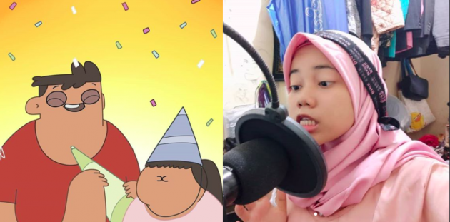 Pemilik Sebenar Suara Cute Girl Kartun Si  Nopal 