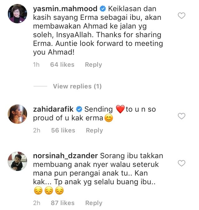 Anak Erma Fatima Bekas Banduan