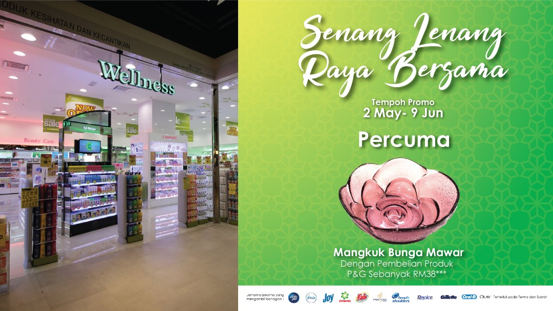 Beli Produk P&G RM28 Ke Atas, Percuma Hadiah Menarik