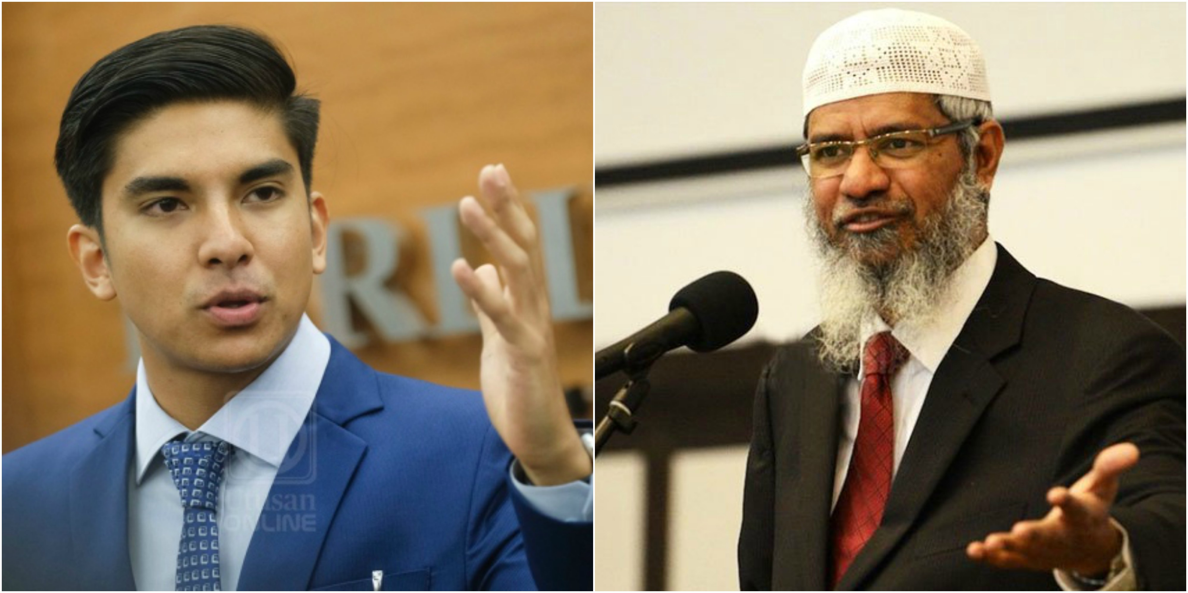 Syed Saddiq Bidas Kenyataan Dr Zakir Naik