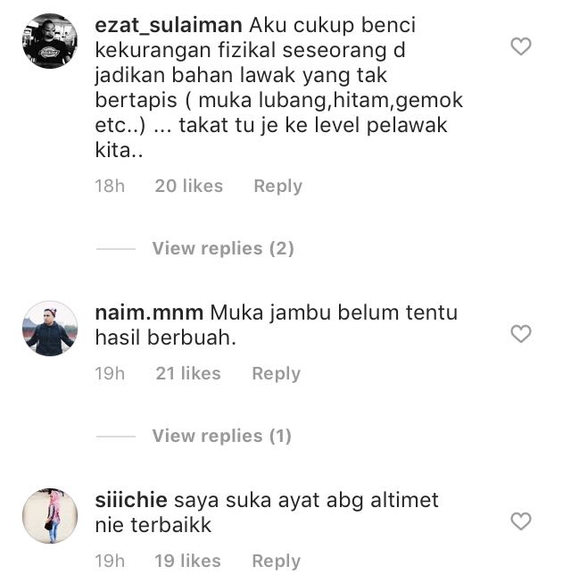 Altimet Bagi Pesanan Kepada Haters