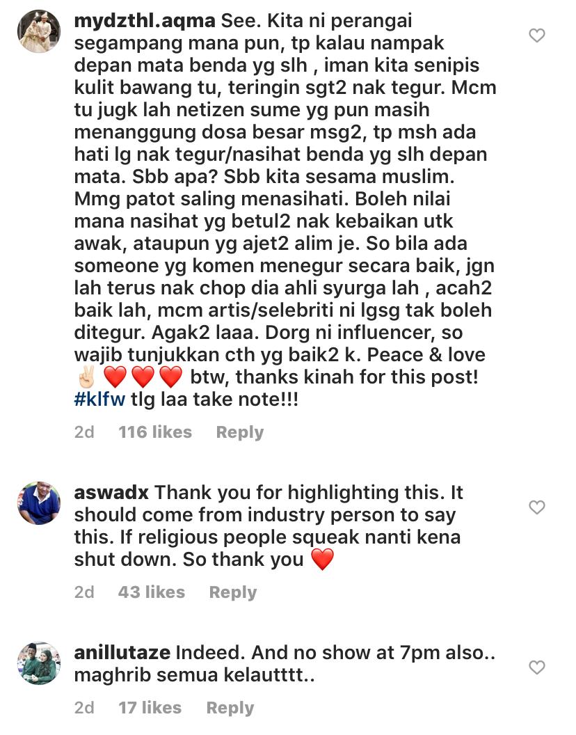 Sharifah Sakinah Tegur Pengajur KLFW Tak Hormat Waktu ...