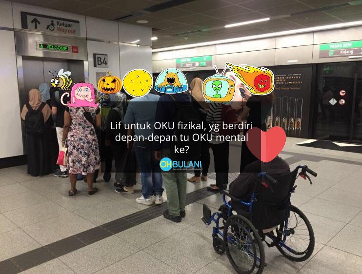 ‘Yang Bediri Depan Tu, OKU Mental Ke?’ – OKU Terpaksa Beratur Naik Lif, Ini Respon Win RapidKL