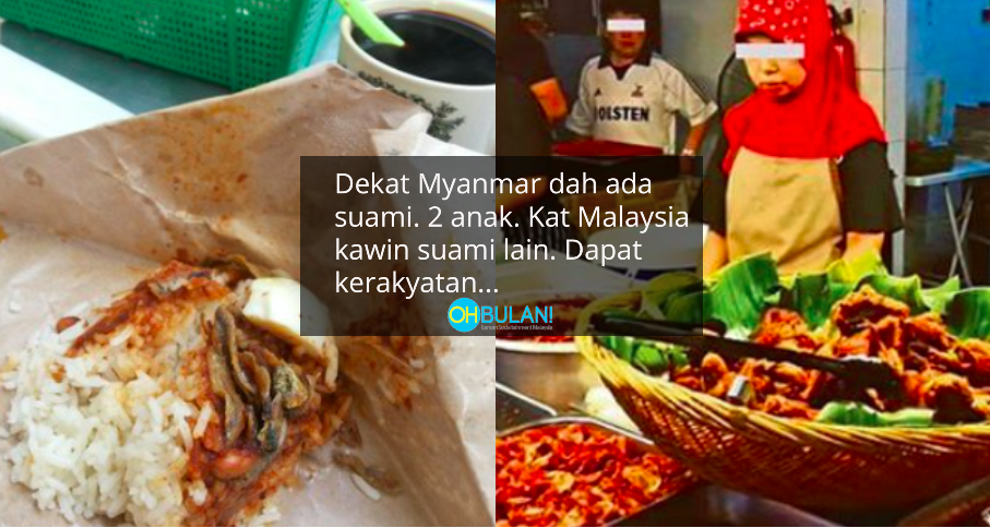 Pemandu Grab Dedah Wanita Myanmar Bukan Islam Bekal Sarapan Kepada Peniaga Melayu