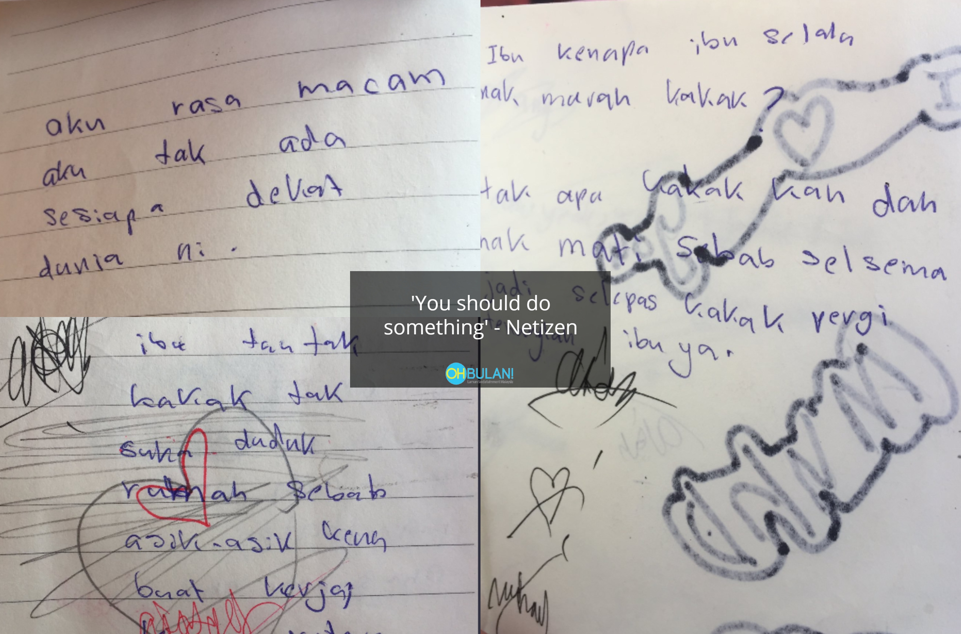 Budak Sekolah Kecewa Dengan Hidup