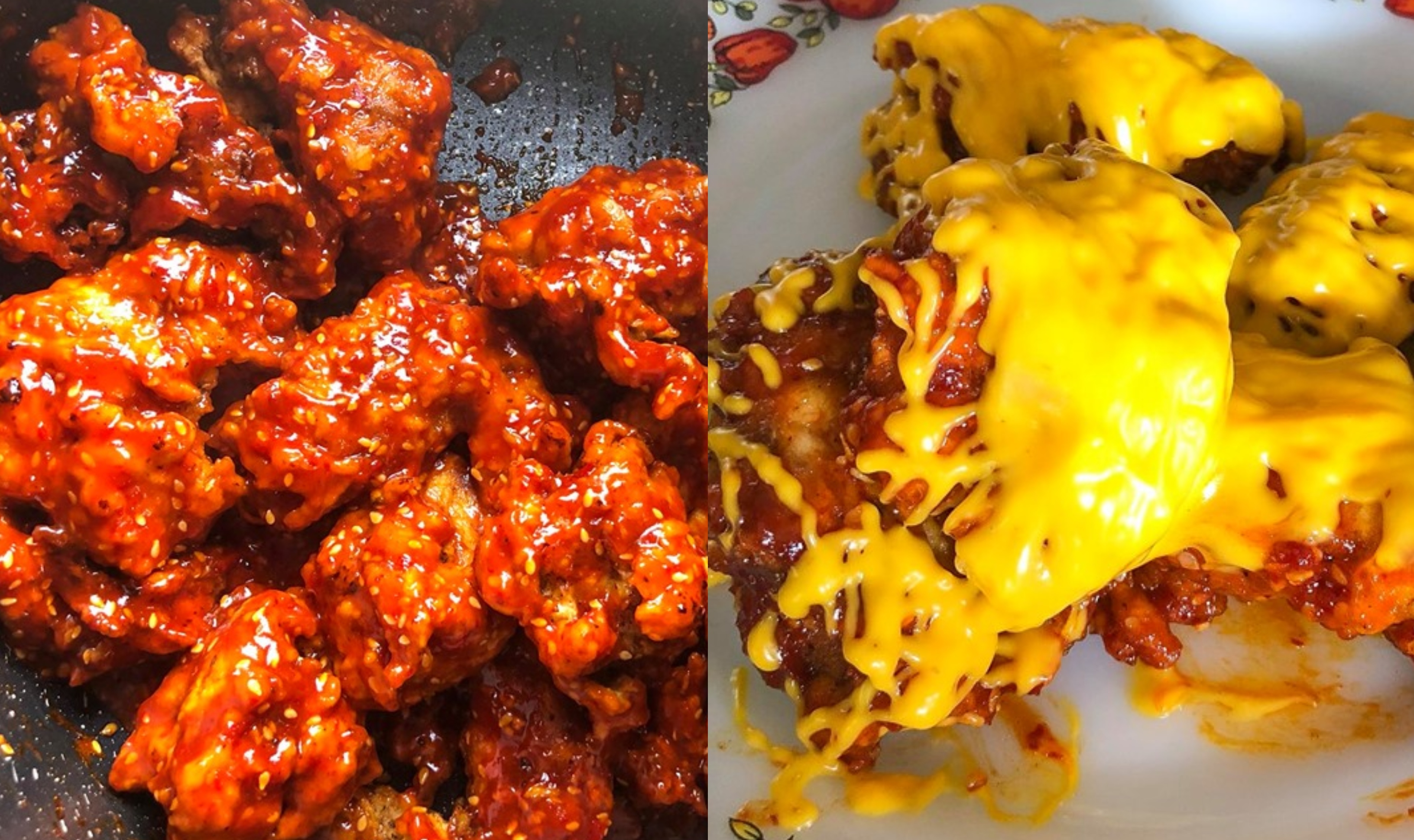Resepi Korean Hot Spicy Cheese Chicken Ala-Ala Korea