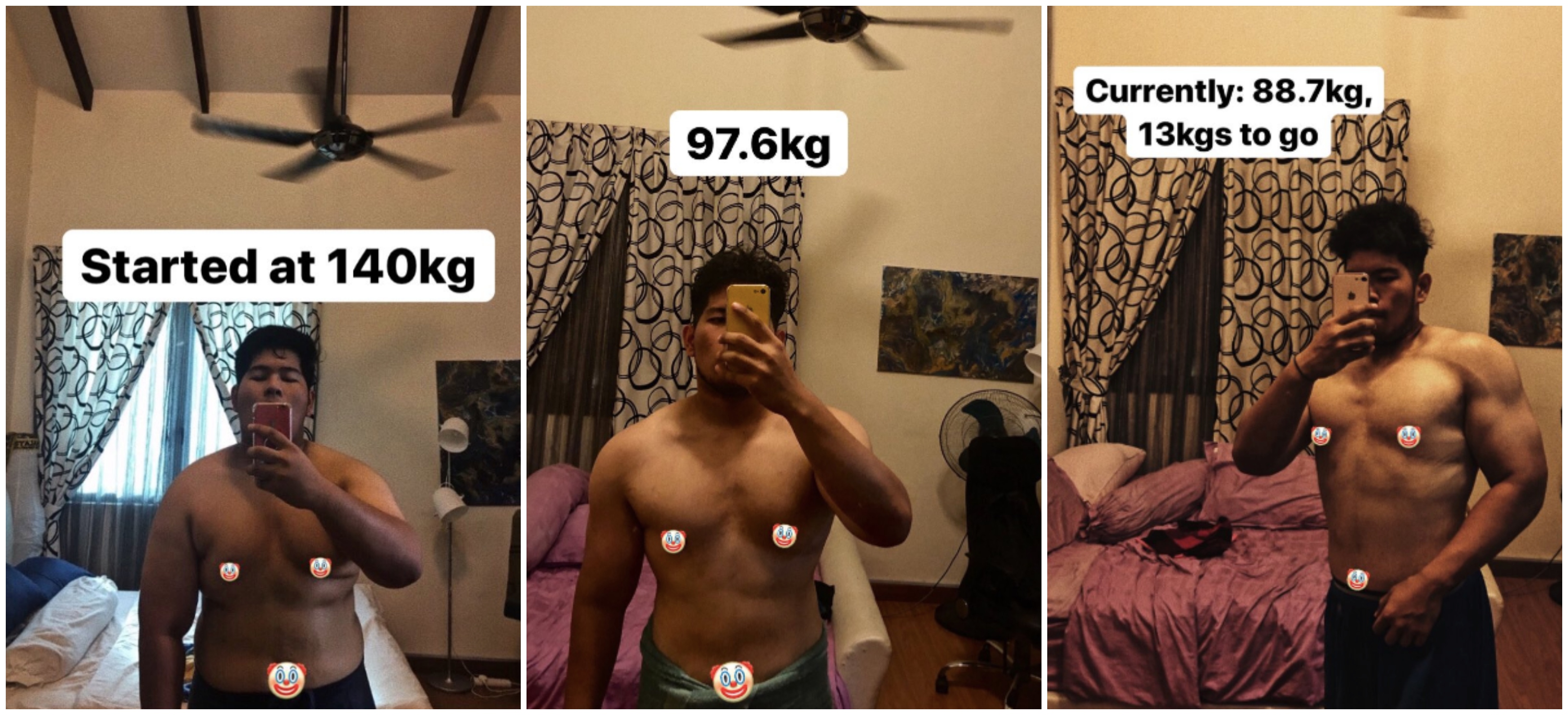 Dari 140kg Ke 88kg, Lelaki Kongsi Rahsia Badan Tampil u0027Sadou0027 u0026 Mantap