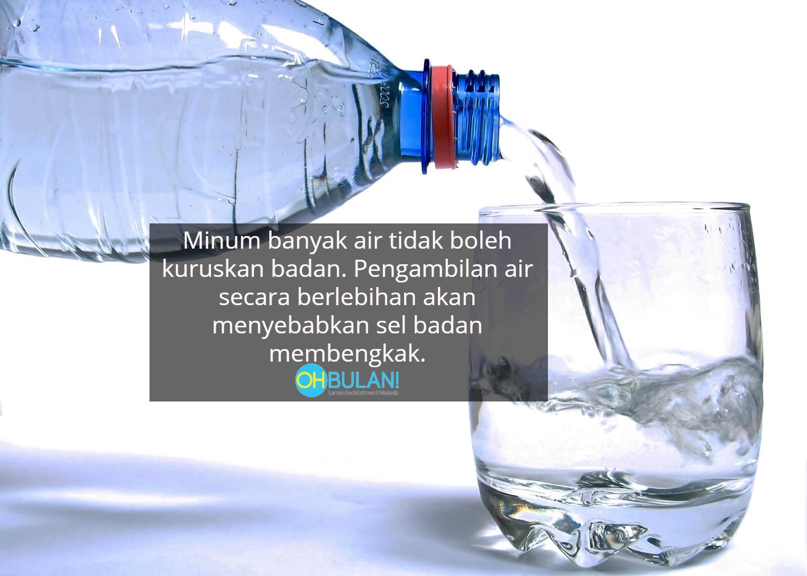 Doktor Dedah Minum Air Putih Secara Berlebihan Menyebabkan Sel Badan Bengkak & Diserang Sawan